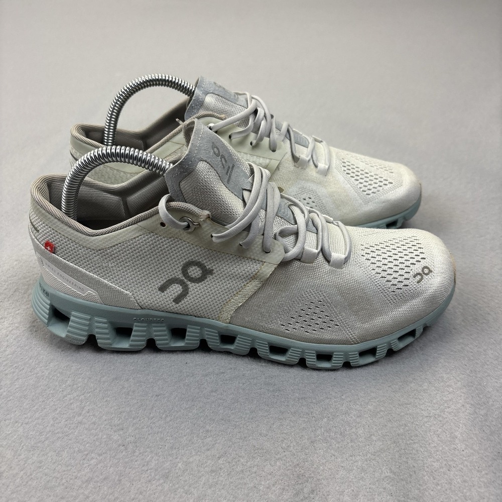 On Running Shoes Womens Size 9 Gray CloudTec Sneakers Athletic Mesh Low Top